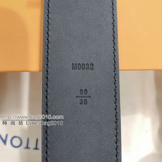 LV新款皮帶 路易威登高端男士腰帶 精緻手工繪邊  jjp1630